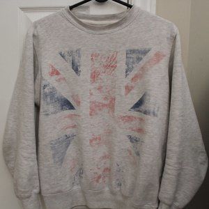 Vintage sweater British flag